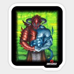 Demon Warrior Sticker